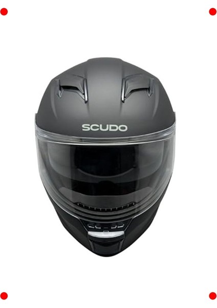 Kapalı Motosiklet Kaskı - Güneş Vizörlü, Mat Siyah S fiyatları