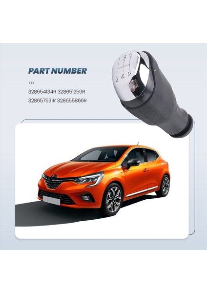 5 Hız Manuel Şanzıman Dişli Vites Değiştirme Renault Clıo 4 Iv Mk4 328654134R 328651259R 328657531R Lhd (Yurt Dışından) fiyatları