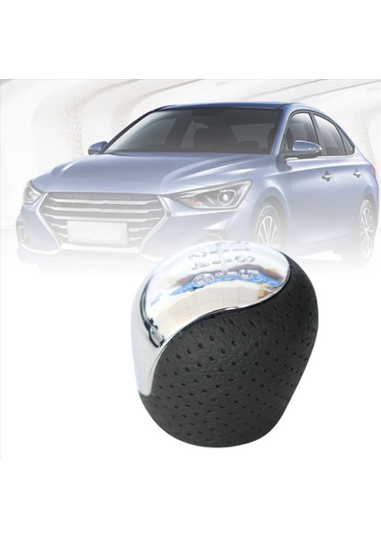 Hyundai Elantra I30 IX35 Tucson Için 3x Sport Deli Dişli Knob Chrome 6 Hız (Yurt Dışından) fırsatları
