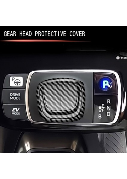 Araç Dişli Vites Kolu Düğmeleri Kapak Etiketleri Dişli Kaydırma Düğmesi Toyota Aqua 2024 Araba Aksesuarları Karbon Fiber (Yurt Dışından) indirimleri