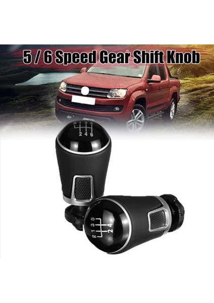 5x Dişli Vites Knob Manuel Dişli Vites Sopa Kafa Tutma Seviyesi Evrensel 6 Volkswagen Jetta Golf (Yurt Dışından) fırsatları