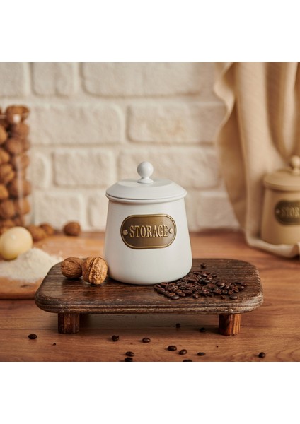 Galvaniz Storage Baharatlık - Beyaz - 1000 ml