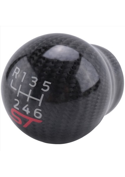 2x 6 Hızlı Araba Yarışı St Ford Odak St Rs Fıesta St Için Karbon Fiber Dişli Vardiya Düğmesi (Yurt Dışından) modelleri