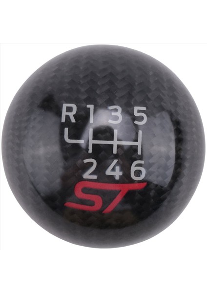 2x 6 Hızlı Araba Yarışı St Ford Odak St Rs Fıesta St Için Karbon Fiber Dişli Vardiya Düğmesi (Yurt Dışından) fırsatları
