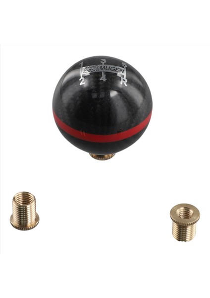 Mugen Karbon Fiber Manuel Şanzıman 5 Hızlı Yarış Dişli Vardiyası Düğmesi Yuvarlak Kırmızı (Yurt Dışından) fiyatları