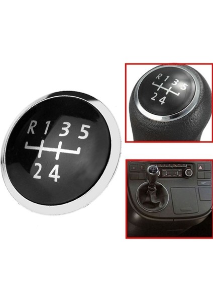Taşıyıcı T5 T5 1 Gp Değiştirme Için 5 Hızlı Kılavuzlu Araç Dişli Vites Değiştirme Düğmesi Kapağı (Yurt Dışından) modelleri