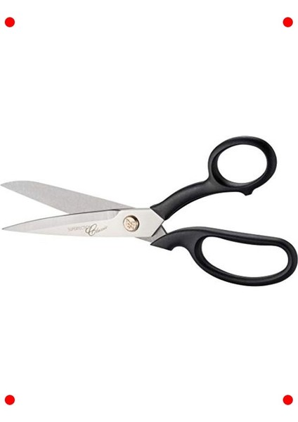 21CM Klasik Paslanmaz Çelik Kumaş Makası (Siyah) indirimleri