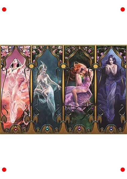 Dört Cevher Manzara Yapbozu (2000 Parça) fiyatları