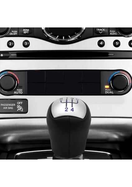 2x 5 Hızlı Deri Manuel Araba Dişli Vites Değiştirme Kenti Kolu Renault Megane Clio Iı Twingo Kangoo Logan Mavi (Yurt Dışından) indirimleri