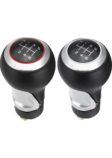 6 Hızlı Pu Deri Araba Dişli Knob For -Audi A3 A4 B6 B7 A6 S4 B8 A5 8t Q5 8r Skoda Koltuk - Gümüş (Yurt Dışından) fırsatları
