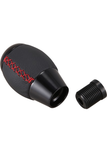 Honda Civic Ep3 Ej Fd Fa Sı Için 6 Hızlı Manuel Kırmızı Dikiş Siyah Deri Dişli Vardiyası Düğmesi (Yurt Dışından) fiyatları