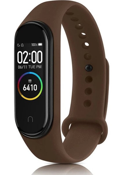 Newface Xiaomi Mi Band 4 Klasik Kordon - Kahverengi