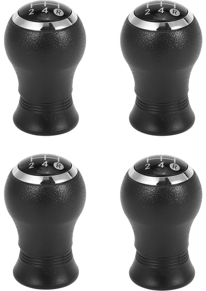 Toyota Yaris Auris Için 4x 5 Hızlı Manuel Dişli Vites Knob Hentbol 2005 2006 2007 2008 2009 2010 Siyah (Yurt Dışından)