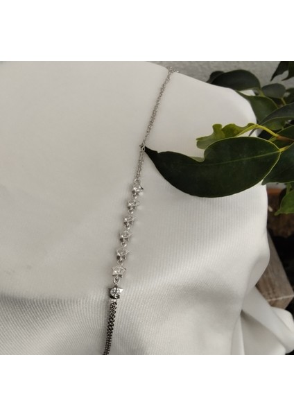 925 Ayar Gümüş Zirkon Taşlı ve Otantik Detay Şahmeran Kadın Bileklik- Şık Tasarım (Yıldız Model) modelleri