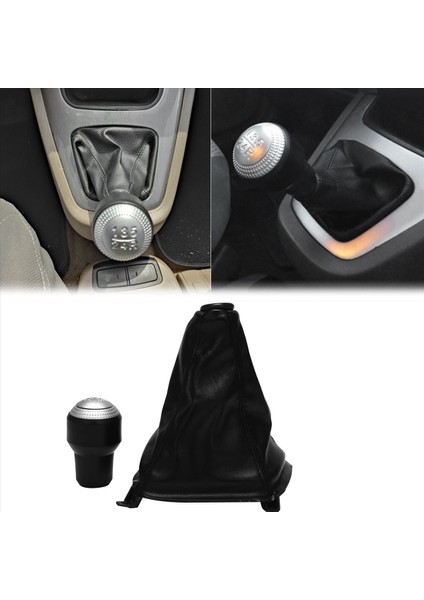 Hyundai Tucson 2004 2005 2006 2007 2008 Için 2x 5 Hızlı Dişli Vardiyası Deri Botu (Yurt Dışından) modelleri