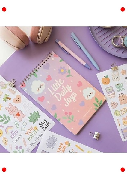 A5 Boy 466 Adet Renkli Etiket Defteri