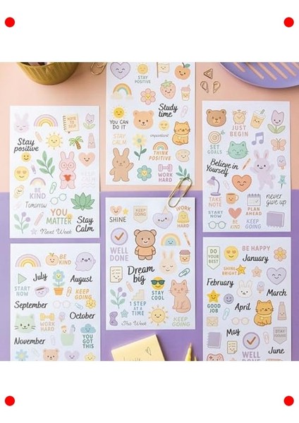 A5 Boy 466 Adet Renkli Etiket Defteri fırsatları