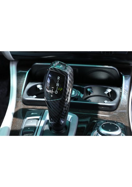 -Bmw F20 F30 F31 F34 X5 F15 X6 F16 Karbon Fiber Dişli Vites Vites Kafalı Yaka Sapı Kılıf Için 2x Dişli Vardiya Düğmesi Kapağı (Yurt Dışından) indirimleri
