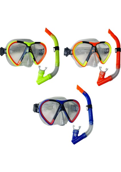 Yetişkin Maske ve Şnorkel Safari Dalış Seti - 2356A/121CSB (Lisinya) fiyatları
