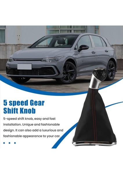 Bora Mk4 Golf Için 4 Jetta 4 98-04 Araba Dişli Vardiyası Knob 5 Hız (Diyafram 12MM) (Yurt Dışından) fırsatları