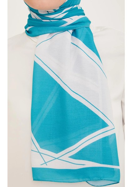 Trend Şal 10003 - 21 Turkuaz Mavi fiyatları