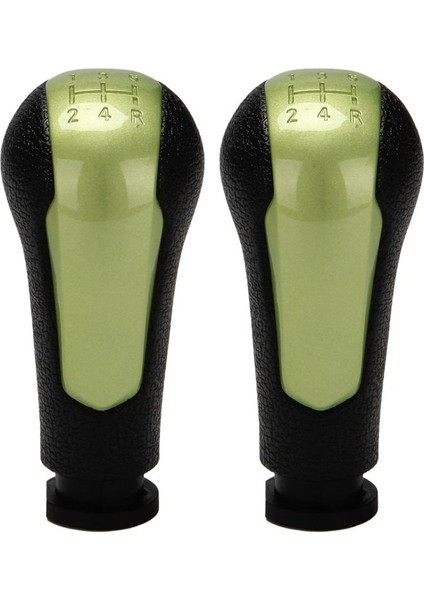 2x 5 Hızlı Araba Dişli Vites Konb Gaiter Vites Değiştirici Düğmesi Chevrolet Spark Için 2011-2016 (Yurt Dışından)