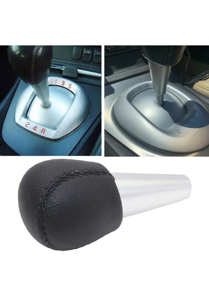 Volvo S60 V70 S60R V70R Için Araba Dişli Vites Düğmesi Pu Deri Kol Kaydırıcı El Topu (Yurt Dışından) modelleri
