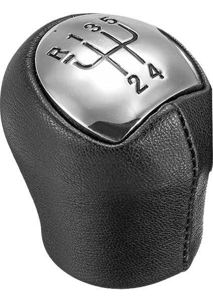 5 Hızlı Krom Deri Araba Dişli Vites Değiştirme Düğmesi Renault Clio Espace Kangoo Express Laguna Megan Cabriolet (Yurt Dışından)