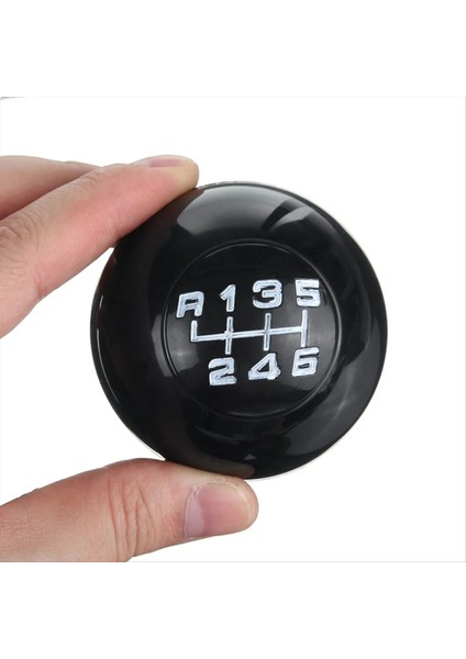 6 Hızlı Araba Manuel Vites Değiştirme Düğmesi Parlak Kolu Vites Değiştirici Çubuk El Topu Alfa Için Romeo Giulietta 2010-2024 Siyah (Yurt Dışından) fırsatları