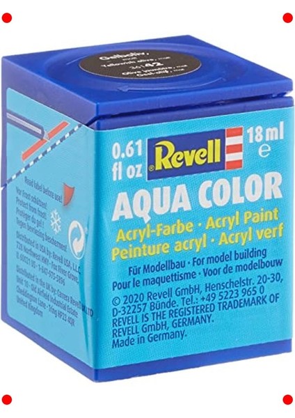 Maket Boyası Zeytin Sarısı Mat 18 ml