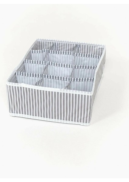 Pratik 12 Bölmeli Çekmece Düzenleyici Organizer + Beyaz Buzdolabı Düzenleyici Sepet Caddy - 2li Set modelleri