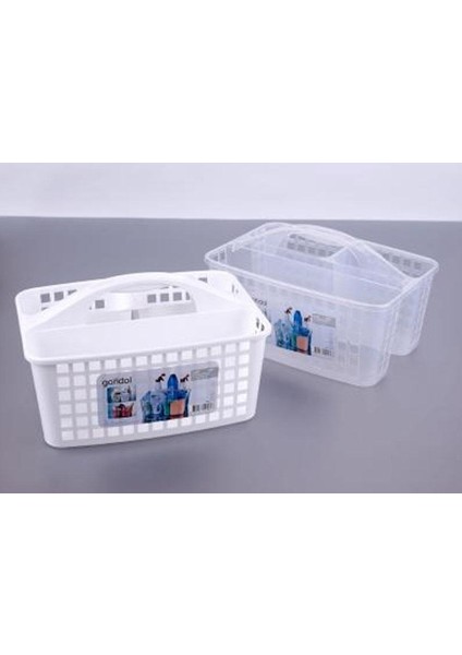 Pratik 12 Bölmeli Çekmece Düzenleyici Organizer + Beyaz Buzdolabı Düzenleyici Sepet Caddy - 2li Set indirimleri