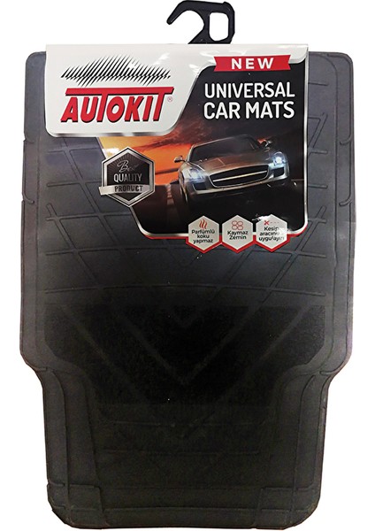 2 Adet Universal Paspas Siyah FA1-477