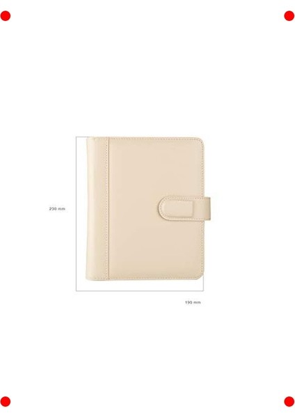 2025 Ajanda Organizer Suni Deri Mıknatıs Kapaklı Bej indirimleri