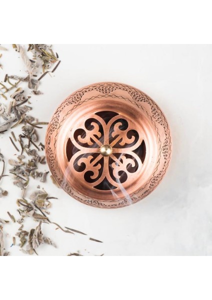 Bakır Köşeli Kulpsuz Demet & Reçine Tütsülük fiyatları