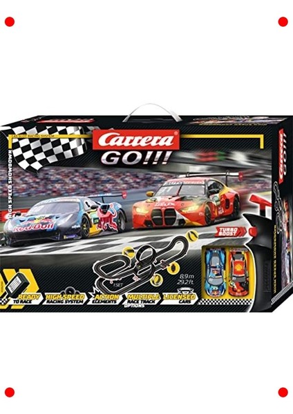 Yüksek Hızlı Yarış Pisti Seti - Adrenalin Dolu Eğlence