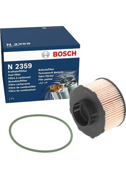 F026402359 Dizel Yakıt Filtresi 1.5 Hdı Citroen Berlingo > C-Elysee > C3 > C4 > C5