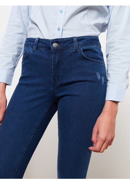 Yeni Sezon Kadın Normal Bel Mercury Skinny Fit Düz Jean Pantolon modelleri