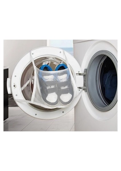 Hassas Çamaşır - Ayakkabı Yıkama Filesi Kapak Bağlamalı 35 x 20 cm modelleri