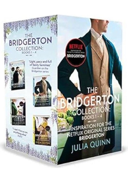 The Bridgerton Collection: Books 1 4 : Inspiration For The Netflix Original Series