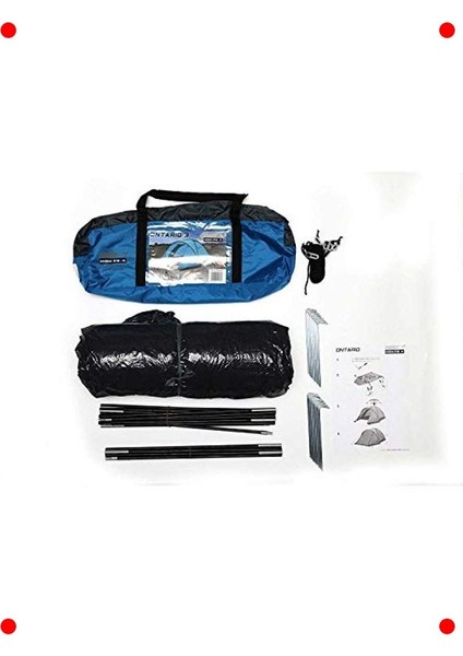 3 Kişilik Hafif Kamp Çadırı – Kolay Kurulum indirimleri