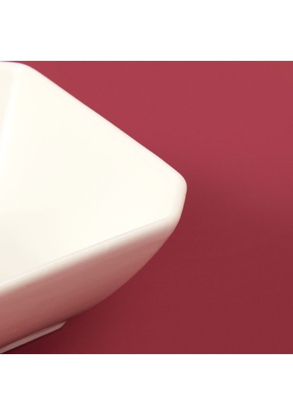 Kare Çerezlik - Beyaz - 9 cm modelleri