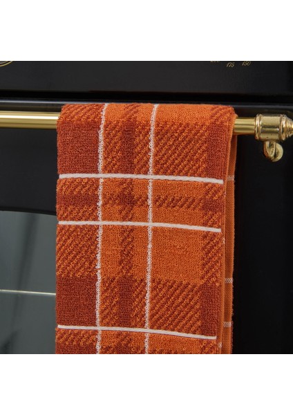 Soft Plaid Mutfak Havlusu - Kiremit - 40X66 cm modelleri