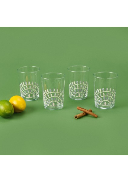 Kitchen Butas 4'lü Meşrubat Bardağı - Renkli - 510 ml