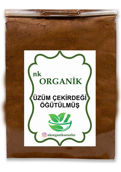 Siyah Üzüm Çekirdeği Öğütülmüş 1kg