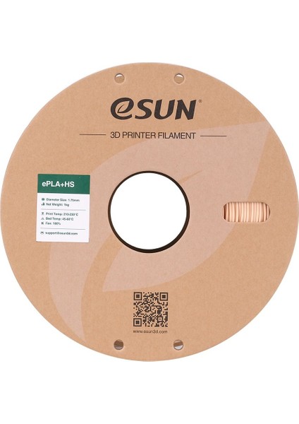 Pla-Hs Bej Filament 1.75MM 1kg - Yüksek Hız Uyumlu Pla+ indirimleri