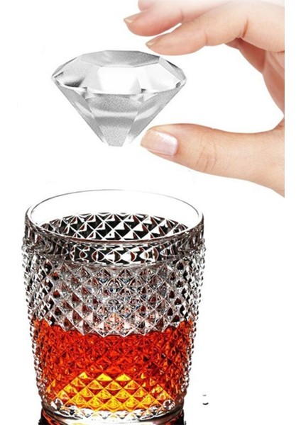 Diamond Elmas Şeklinde Buz Kalıbı 18 Bölmeli fırsatları
