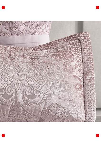 Valeria Tasarım 8 Parça Gül Kurusu Çeyiz Seti modelleri