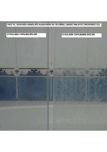 Nanoteknolojik Duşakabin Su Kaydırıcı 2 Yıl Etkili modelleri