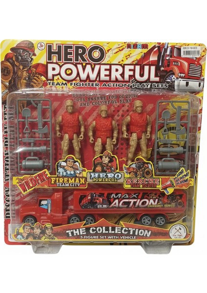 Acil Müdahale Ekibi Oyuncak Seti 14 Parça modelleri